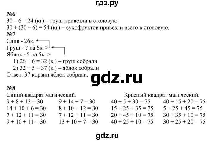 ГДЗ. Номера 17-23, Задание на полях - Страница 29 — Математика 3 класс Моро часть 1, Решебник 2015 №1