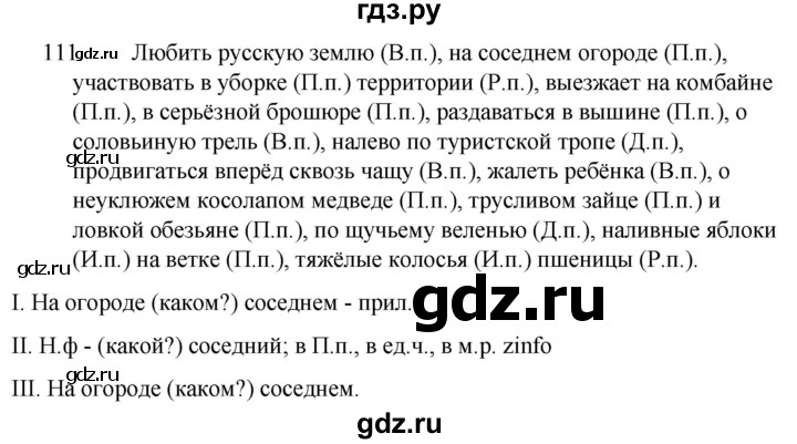 ГДЗ по русскому языку за 5 класс Ладыженская, Баранов, Тростенцова ответ на номер 111, Решебник 2021
