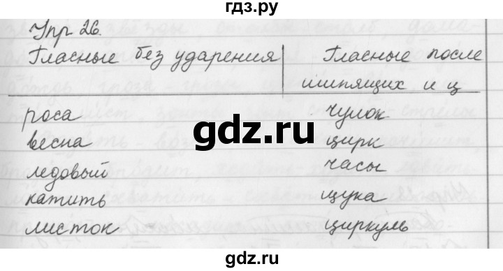 ГДЗ по русскому языку за 5 класс Ладыженская, Баранов, Тростенцова ответ на номер 26, Решебник №1 2019