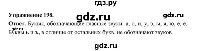 ГДЗ по русскому языку за 5 класс Ладыженская, Баранов, Тростенцова ответ на номер 198, Решебник 2025