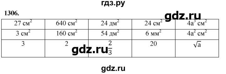 ГДЗ по Геометрия за 7-9 классы Атанасян, Бутузов, Кадомцев ответ на задачу 1306, Решебник 2026