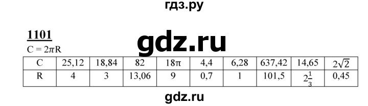 ГДЗ по Геометрия за 7-9 классы Атанасян, Бутузов, Кадомцев ответ на задачу 1101, Решебник 2016 №1