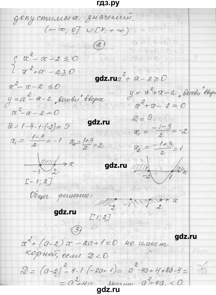 ГДЗ по алгебре 9 класс Ершова самостоятельные и контрольные работы алгебра / самостоятельная работа / С-5 - В1, Решебник