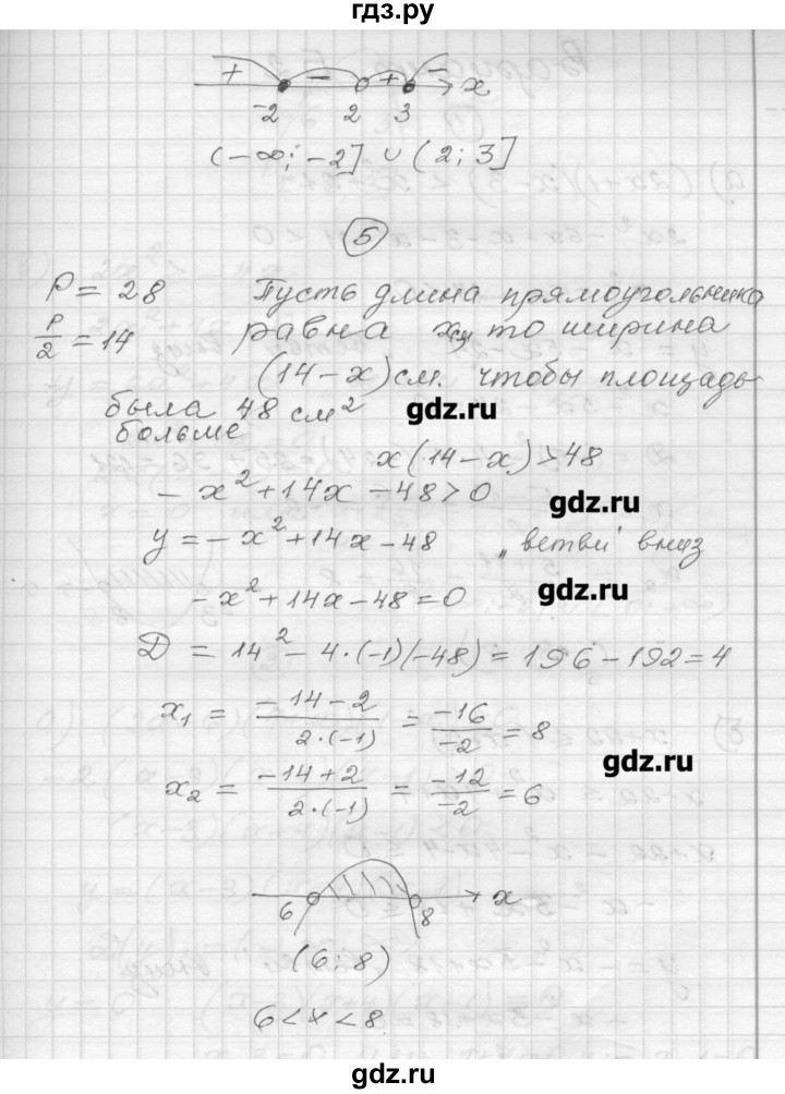 ГДЗ по алгебре 9 класс Ершова самостоятельные и контрольные работы алгебра / контрольная работа / К-2 - Б1, Решебник
