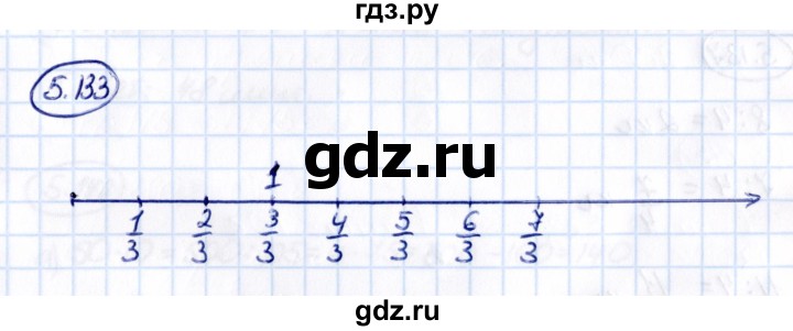 Гдз по математике за 5 класс Виленкин, Жохов, Чесноков ответ на номер № 5.133, Решебник 2021