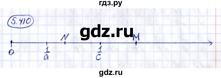 Гдз по математике за 5 класс Виленкин, Жохов, Чесноков ответ на номер № 5.410, Решебник 2021